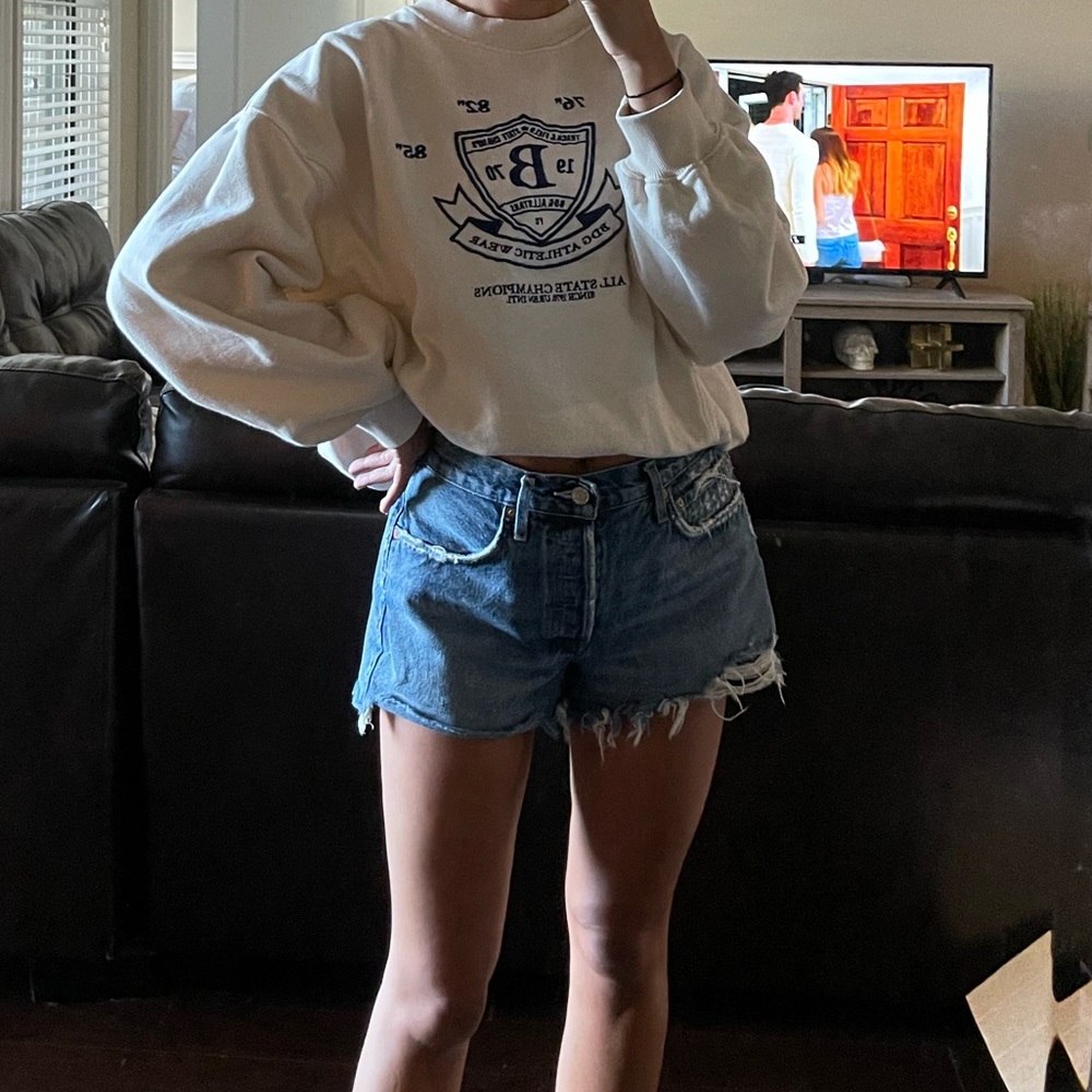 Agolde Jean shorts size 27